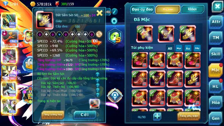 MÃ : #TTS4652 - SV 454 - V15 - TOP 6 ALL - RAYQUAZA BÁ CHỦ HOOH CH DYNAMAX HOOPA BC MEGANEC UNVOA WB BC NHIỀU PET HUYỀN THOẠI BÁ CHỦ