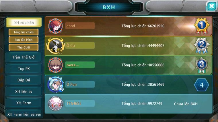 MÃ : #TTS4651 - SV 1720 - V7 - 45K KC - DIANCIE BÁ CHỦ TAPU FINI BC XERM UNVOA SHADOW LUGIA