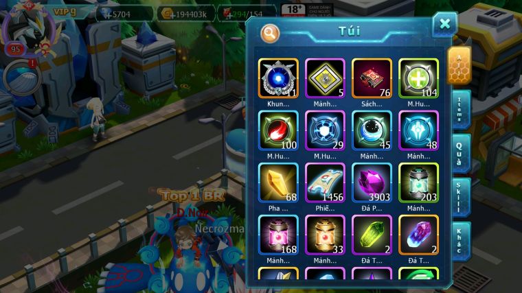 MÃ : #TTS4664 - SV 1703 - V9 - UNVOA WB BC CẶP LATI BC NHIỀU PET HT