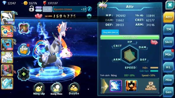 MÃ : #TTS4662 - SV 1804 - TOP 11 - V4 - UNVOA VICTINI ROCKET BĂNG NÉ QUÁ OK ĐUA TOP