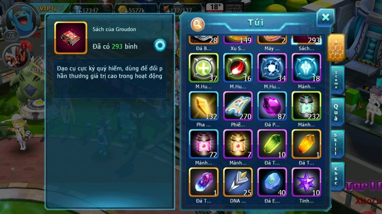 MÃ : #TTS4662 - SV 1804 - TOP 11 - V4 - UNVOA VICTINI ROCKET BĂNG NÉ QUÁ OK ĐUA TOP