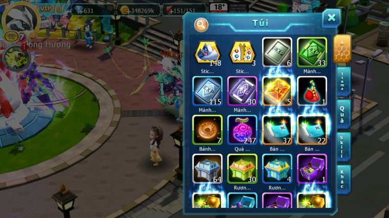 MÃ : #TTS4660 - SV 1437 - V10 - UNVOA ST ZEVIL HOOH RAYQUAZA NHIỀU PET HT