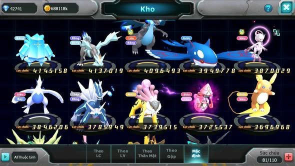 MÃ : #TTS4657 - SV1122 - TOP36 - V0 NGUYÊN ZIN DÂN SƯU TẦM QUẤT VỘI 6K3 SÁCH PALKIA CH DIANCIE BC UNVOA WB BC 4 TEAM BÁ CHỦ