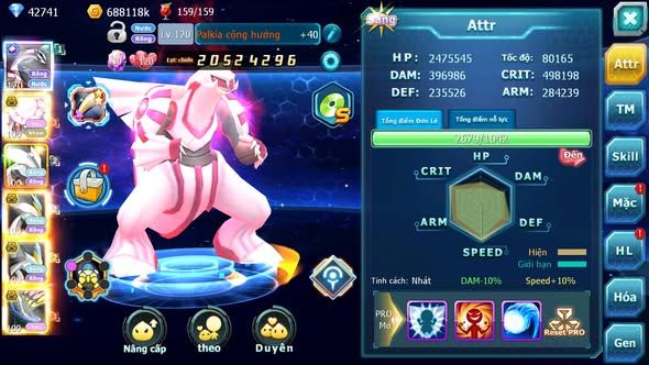 MÃ : #TTS4657 - SV1122 - TOP36 - V0 NGUYÊN ZIN DÂN SƯU TẦM QUẤT VỘI 6K3 SÁCH PALKIA CH DIANCIE BC UNVOA WB BC 4 TEAM BÁ CHỦ