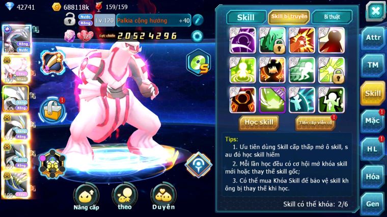 MÃ : #TTS4657 - SV1122 - TOP36 - V0 NGUYÊN ZIN DÂN SƯU TẦM QUẤT VỘI 6K3 SÁCH PALKIA CH DIANCIE BC UNVOA WB BC 4 TEAM BÁ CHỦ