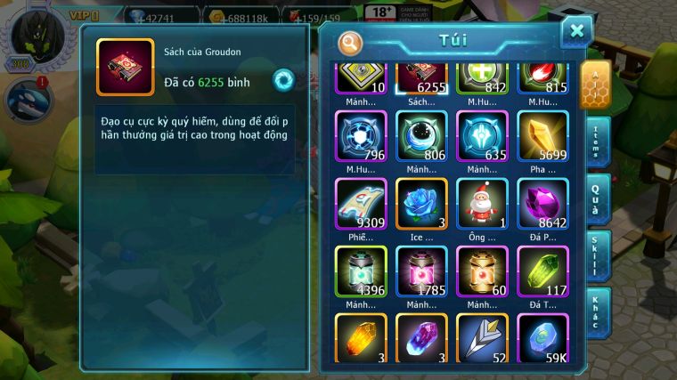 MÃ : #TTS4657 - SV1122 - TOP36 - V0 NGUYÊN ZIN DÂN SƯU TẦM QUẤT VỘI 6K3 SÁCH PALKIA CH DIANCIE BC UNVOA WB BC 4 TEAM BÁ CHỦ