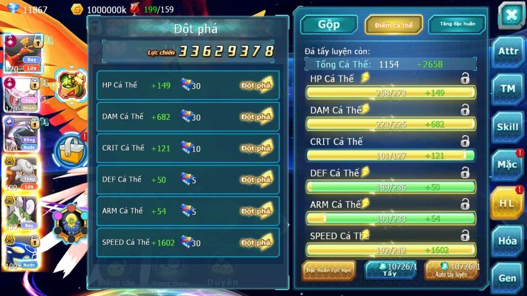 MÃ : #TTS4670 - SV 945 - V13 - 1280 SÁCH - TOP 11 - HOOH CH DYNAMAX DIANCIE CH DYNAMAX PALKIA CH HENTRAN BC THẦN GIÓ BC KYOGRE BC NHIỀU PET BC