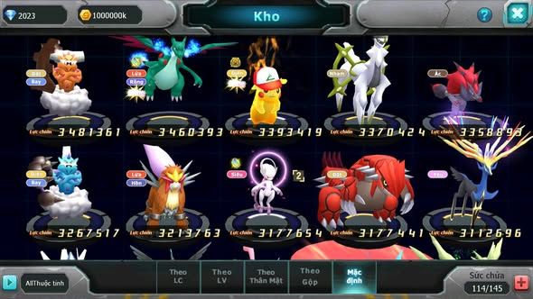 MÃ : #TTS4675 - SV 1162 - TOP 36 - PALKIA CH HOOH CH DYNAMAX MEW Y CH RAYQUAZA BC CẶP CÁ BC NHIỀU PET HUYỀN THOẠI