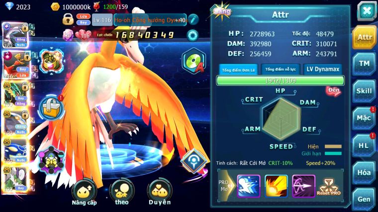 MÃ : #TTS4675 - SV 1162 - TOP 36 - PALKIA CH HOOH CH DYNAMAX MEW Y CH RAYQUAZA BC CẶP CÁ BC NHIỀU PET HUYỀN THOẠI