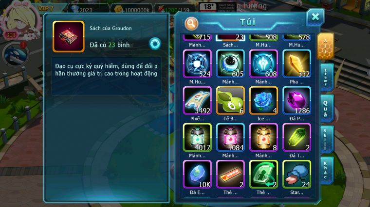 MÃ : #TTS4675 - SV 1162 - TOP 36 - PALKIA CH HOOH CH DYNAMAX MEW Y CH RAYQUAZA BC CẶP CÁ BC NHIỀU PET HUYỀN THOẠI