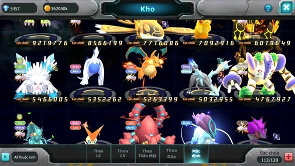 MÃ : #TTS4677 - SV 1235 - TOP 12 - V12 - HOOH CH DYNAMAX BW CH DYNAMAX RAYQUAZA BC NHIỀU PET BÁ CHỦ NGON