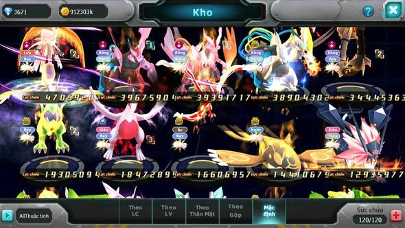 MÃ : #TTS4683 - SV 636 - TOP4 - V17 - HOOH CH DYNAMAX UNVOA BÁ CHỦ WB CH DYNAMAX RAYQUAZA DYNAMAX LUGIA CH YVETAL UNTRA SUN