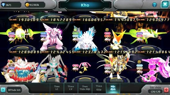 MÃ : #TTS4683 - SV 636 - TOP4 - V17 - HOOH CH DYNAMAX UNVOA BÁ CHỦ WB CH DYNAMAX RAYQUAZA DYNAMAX LUGIA CH YVETAL UNTRA SUN