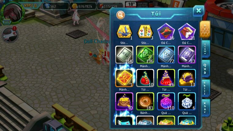 MÃ : #TTS4695 - SV 1392 - V10 - HOOH DYNAMAX UNVOA THẦN GIÓ BC QVLD BC QVBC CẶP LATI BC NHIỀU PET HT