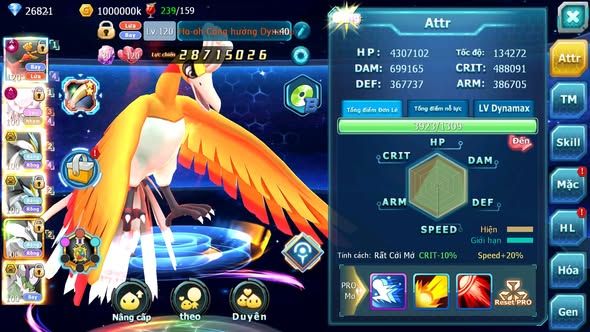 MÃ :  #TTS4693 - SV 980 - TOP28 - HOOH CH DYNAMAX DIANCIE DYNAMAX WB BC UNVOA THẦN GIÓ BC RẮN BĂNG BC NHIỀU PET BC