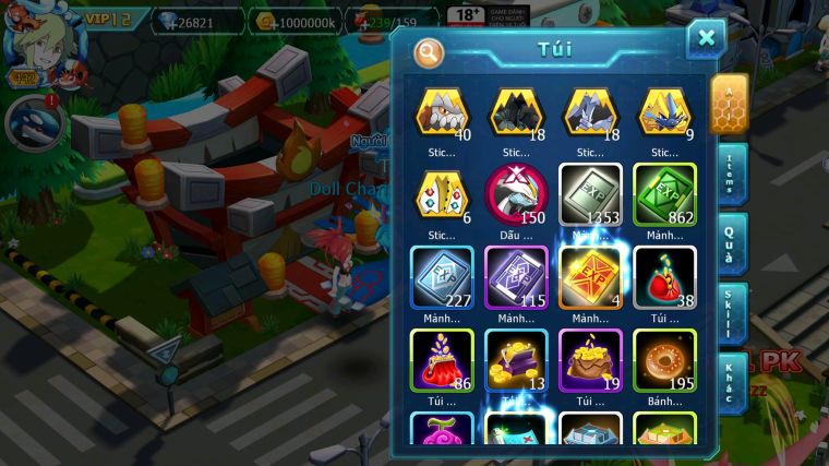 MÃ :  #TTS4693 - SV 980 - TOP28 - HOOH CH DYNAMAX DIANCIE DYNAMAX WB BC UNVOA THẦN GIÓ BC RẮN BĂNG BC NHIỀU PET BC