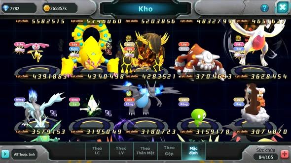 MÃ : #TTS4699 - SV 1304 - V10 - HOOH DYNAMAX YVETAL BC QVBC BC MEW GIÁP BC THẦN GIÓ BC UNVOA CẶP LATI BÁ CHỦ