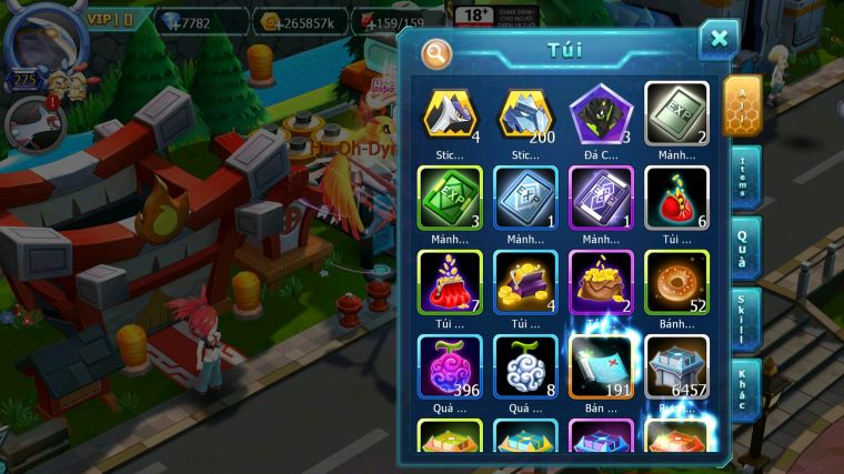 MÃ : #TTS4699 - SV 1304 - V10 - HOOH DYNAMAX YVETAL BC QVBC BC MEW GIÁP BC THẦN GIÓ BC UNVOA CẶP LATI BÁ CHỦ