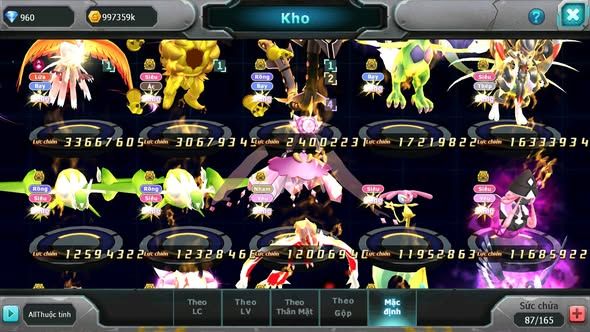 MÃ : #TTS4697 - SV 722 - TOP 9 - V15 - HOOH CH DYNAMAX HOOPA BÁ CHỦ RAYQUAZA BC THẦN GIÓ BC MEW GIÁP BC CẶP LATI BC NHIỀU PET HT