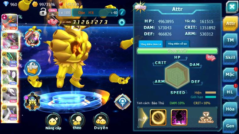 MÃ : #TTS4697 - SV 722 - TOP 9 - V15 - HOOH CH DYNAMAX HOOPA BÁ CHỦ RAYQUAZA BC THẦN GIÓ BC MEW GIÁP BC CẶP LATI BC NHIỀU PET HT