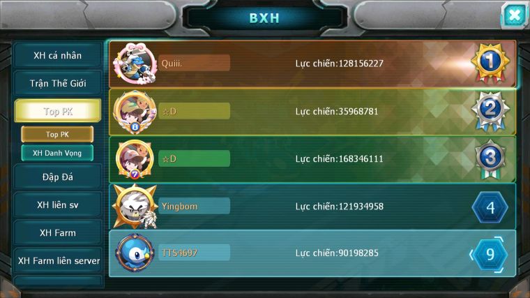 MÃ : #TTS4697 - SV 722 - TOP 9 - V15 - HOOH CH DYNAMAX HOOPA BÁ CHỦ RAYQUAZA BC THẦN GIÓ BC MEW GIÁP BC CẶP LATI BC NHIỀU PET HT