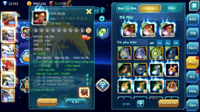 MÃ : #TTS4706 - SV 1161 - V10 - 22K KC - HOOH BC MEW GIÁP BC UNVOA WB BC QVLD BC QVBC NHIỀU PET HT