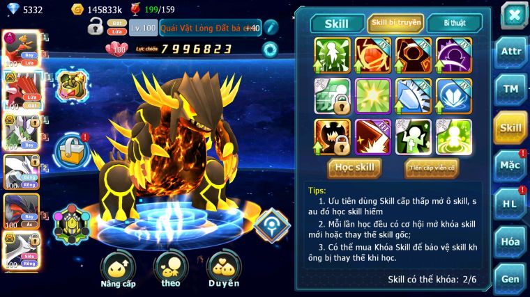 MÃ : #TTS4702 - SV 1582 - TOP33 - V11 - HOOH DYNAMAX QVLD BC THẦN GIÓ BC UNVOA YVETAL LATI BC NHIỀU PET HT