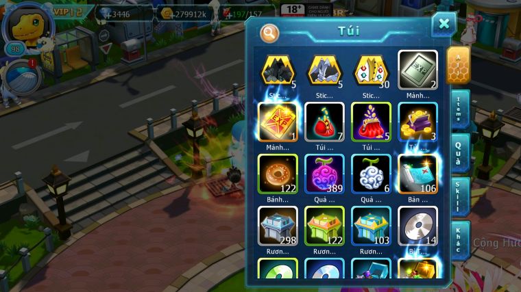 MÃ : #TTS4701 - SV 1770 - TOP3 - V12 - HOOH BÁ CHỦ YVETAL THẦN GIÓ BC ZEVIL NHIỀU PET HT