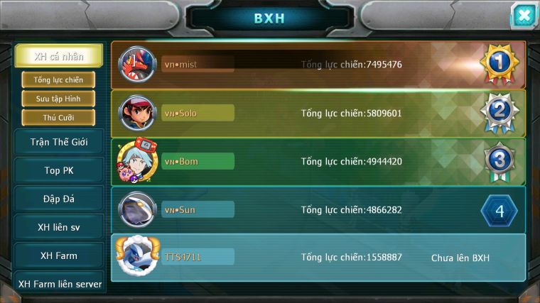 MÃ : #TTS4711 - SV 1819 - V7 - 636 SÁCH - QVLD LUGIA RAIKOU CELEBI