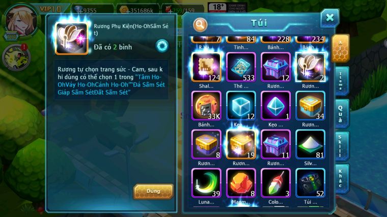 MÃ : #TTS4709 - SV 1667 - V10 - WHITE DYNAMAX BLACK BC UNVOA PALKIA NHIỀU PET HT