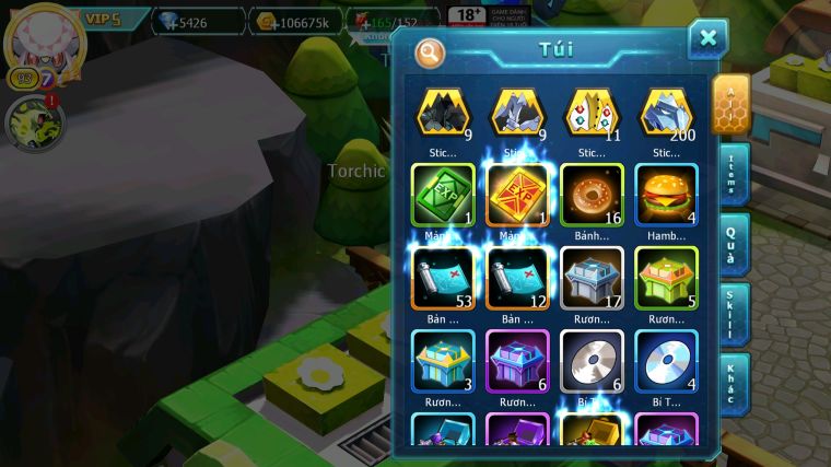 MÃ : #TTS4720 - SV 1447 - V5 - DIANCIE BÁ CHỦ TAPU FINI BC XERM BC DRAK HOOH MES NHIỀU PET HT