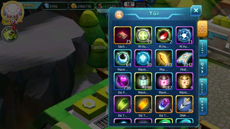 MÃ : #TTS4720 - SV 1447 - V5 - DIANCIE BÁ CHỦ TAPU FINI BC XERM BC DRAK HOOH MES NHIỀU PET HT