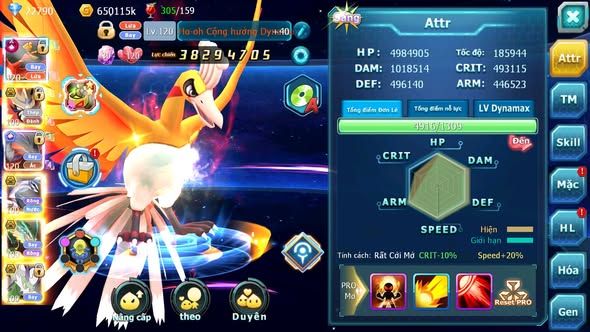 MÃ : #TTS4718 - SV 1275 - TOP11 - 1K1 SÁCH V15 - HOOH CH DYNAMAX VUA KHIÊN BÁ CHỦ YVETAL CH PALKIA BC RAYQUAZA BC NHIỀU PET BC