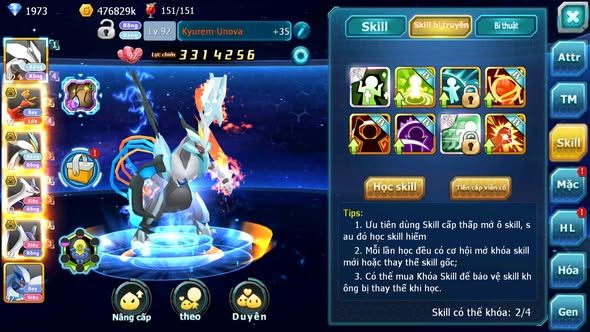 MÃ : #TTS4717 - SV 1415 - V7 - UNVOA HOOH BC WHITE BC CẶP LATI BC LUGIA RAYQUAZA NHIỀU PET HT