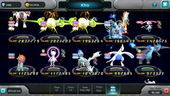 MÃ : #TTS4723 - SV 1727 V5- MEW GIÁP BÁ CHỦ CẶP LATI BC UNVOA MES