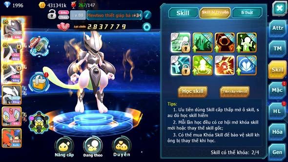 MÃ : #TTS4723 - SV 1727 V5- MEW GIÁP BÁ CHỦ CẶP LATI BC UNVOA MES