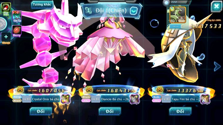 MÃ : #TTS4728 - SV 1746 - V10 - DIANCIE BC TAPU FINI BC RẮN BĂNG BC NHIỀU PET HT