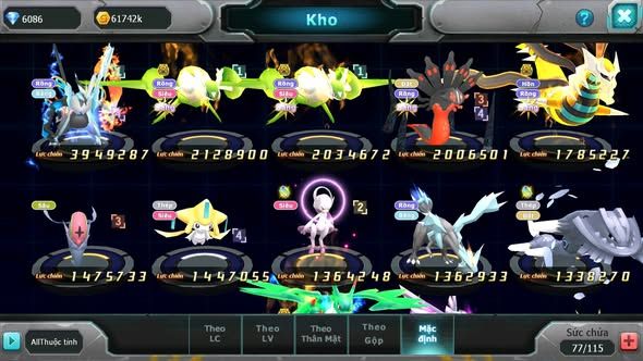 MÃ : #TTS4727 - SV 1772 - TOP 11 - V9 - 660 SÁCH - UNVOA CẶP LATI BÁ CHỦ GIRATINA BC ZEVIL NHIỀU PET HT