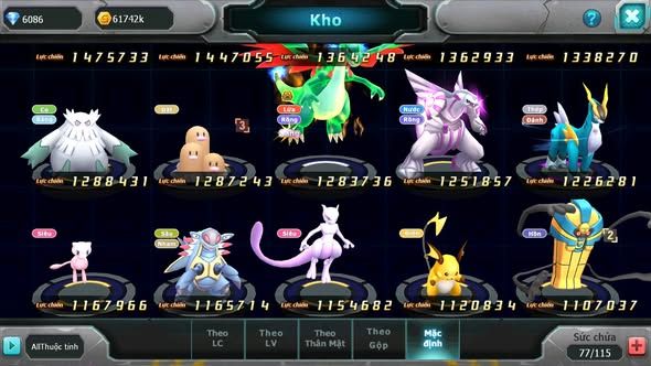 MÃ : #TTS4727 - SV 1772 - TOP 11 - V9 - 660 SÁCH - UNVOA CẶP LATI BÁ CHỦ GIRATINA BC ZEVIL NHIỀU PET HT