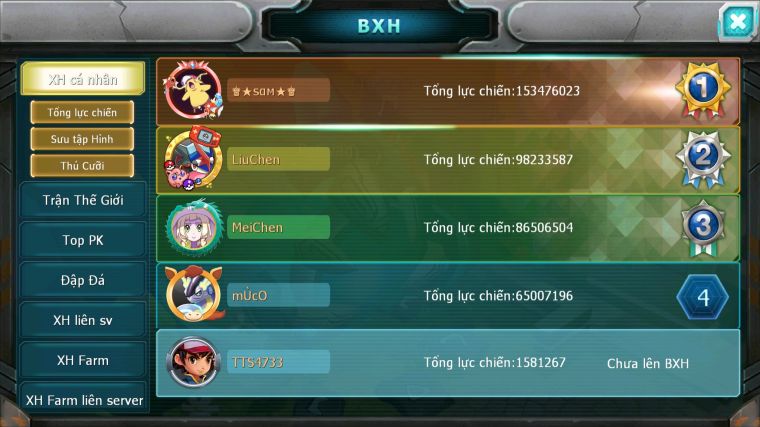 MÃ : #TTS4733 - SV 1655 - UNVOA HOOH CHAR AMDLO