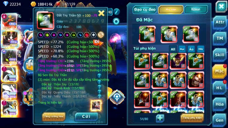 MÃ : #TTS4732 - SV 876 - TOP10 - V15 - GẦN ĐỦ W CH HOOH CH DYNAMAX DRAK HOOH BC CẶP ZEVIL SINH THÁI CỰC BÁ UNVOA WB DYNAMAX NHIỀU PET HT