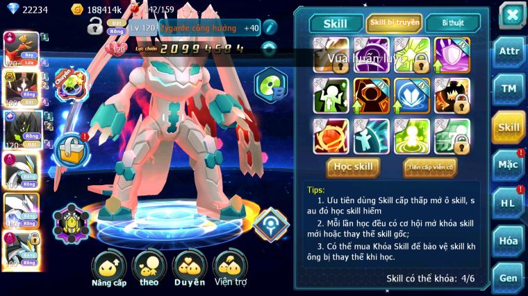 MÃ : #TTS4732 - SV 876 - TOP10 - V15 - GẦN ĐỦ W CH HOOH CH DYNAMAX DRAK HOOH BC CẶP ZEVIL SINH THÁI CỰC BÁ UNVOA WB DYNAMAX NHIỀU PET HT