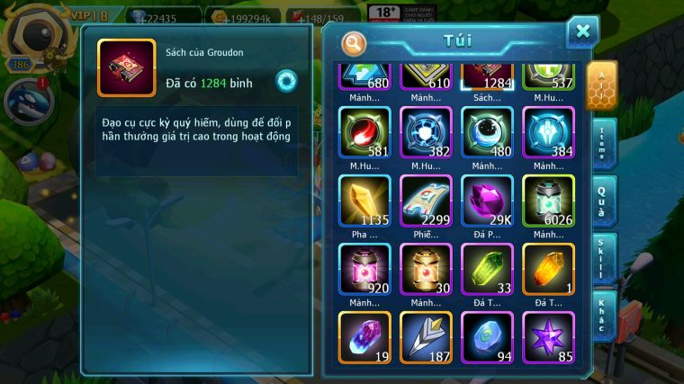 MÃ : #TTS4731 - SV 1586 - TOP 1 ALL - V18 - 1K2 SÁCH - CẶP RỒNG ECHO CẶP KIẾM DYNAMAX MELTAN DYNAMAX TAPU BULU CỘNG HƯỞNG 3 TEAM META CỰC CHẤT