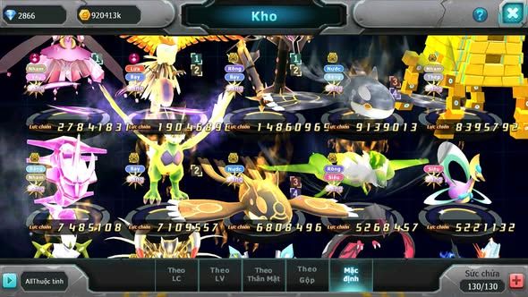 MÃ : #TTS4722 - SV 1335 - V13 - TOP12 - V13 - DIANCIE CH DYNAMAX HOOH DYNAMAX RAYQUAZA BC NHIỀU PET BÁ CHỦ NOGN