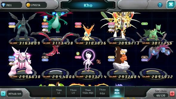 MÃ : #TTS4738 - SV 1393 - V12 - PIKACHU DYNAMX RAIKOU CH HOOH BC WB DYNAMAX UNVOA TAPU KOKO BC THẦN GIÓ BC QVLD BC