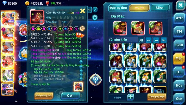 MÃ : #TTS4744 - SV 1610 - TOP 23 - 2K1 SÁCH - V15 - 85K KC KORAIDON BÁ CHỦ ĐC CHUYÊN 2 SAO HOOH DYNAMAX YVETAL BC QVLD BC THẦN GIÓ BC CẶP LATI BC