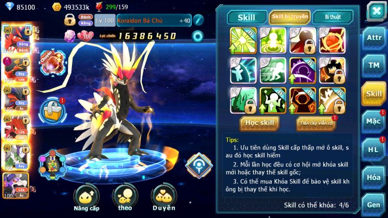 MÃ : #TTS4744 - SV 1610 - TOP 23 - 2K1 SÁCH - V15 - 85K KC KORAIDON BÁ CHỦ ĐC CHUYÊN 2 SAO HOOH DYNAMAX YVETAL BC QVLD BC THẦN GIÓ BC CẶP LATI BC