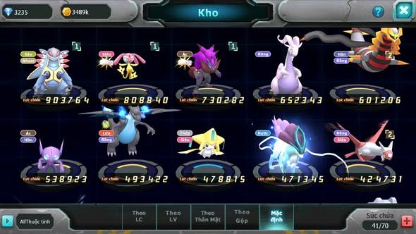 MÃ : #TTS4743 - SV 1813 - TOP28 - V5 - AMDLO MES ZOROA GOODRA GIRATINA