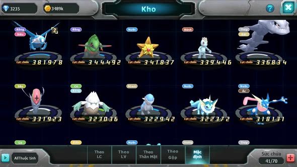 MÃ : #TTS4743 - SV 1813 - TOP28 - V5 - AMDLO MES ZOROA GOODRA GIRATINA