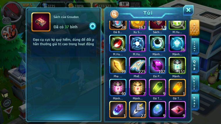 MÃ : #TTS4743 - SV 1813 - TOP28 - V5 - AMDLO MES ZOROA GOODRA GIRATINA